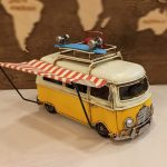 Vintage Διακοσμητικό Μεταλλικό Βανάκι Φωτογραφοθήκη