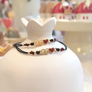 Γούρι 2026 Βραχιόλι με Καρδιά