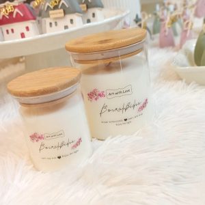 Κερί Σόγιας με Άρωμα Βουκαμβίλια