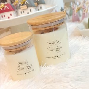 Κερί Σόγιας με Άρωμα Ζεστό Κρασί