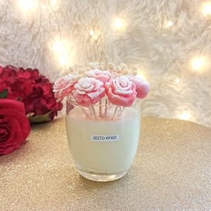 Κερί με Άρωμα Ζεστό Κρασί και Τριαντάφυλλα Wax Melts