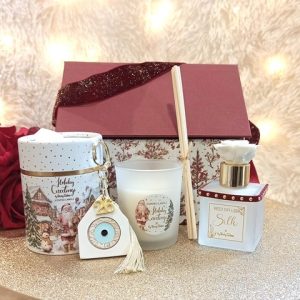 Χριστουγεννιάτικο Σετ Δώρου με Σπιτάκι Πουλάκια