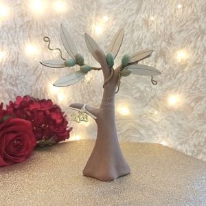 Κεραμική Ελιά Καφέ με Καρπούς