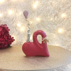 Καρδιά Κόκκινη με Παιδί και Μπαλόνι