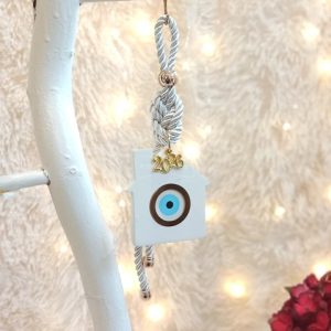 Γούρι Κρεμαστό Σπίτι με Μάτι