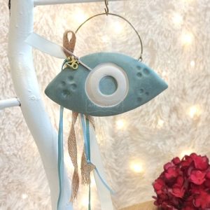 Κεραμικό Μάτι Μεγάλο Ανάγλυφο Σχέδιο