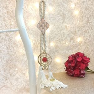 Κρεμαστό Γούρι με Μοτίφ και Ρόδι