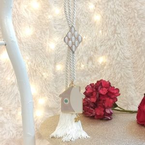 Κρεμαστό Γούρι με Μοτίφ και Σπίτι με Μάτι