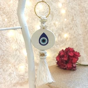 Κρεμαστό Γούρι Κεραμικό με Μάτι