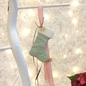 Γούρι Κρεμαστό Μπότα Πράσινη