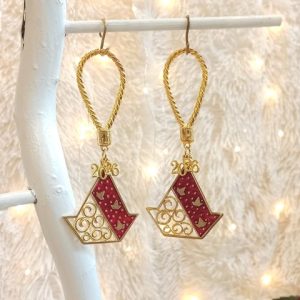 Γούρι Κρεμαστό Καραβάκι Μεταλλικό