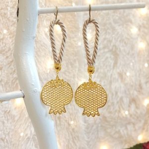 Γούρι Κρεμαστό Μεταλλικό Ρόδι