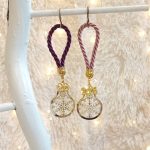 Γούρι Κρεμαστό Ρόδι με Strass