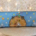 Ζωγραφισμένο Καδράκι Κρεμάστρα Μικρός Πρίγκιπας