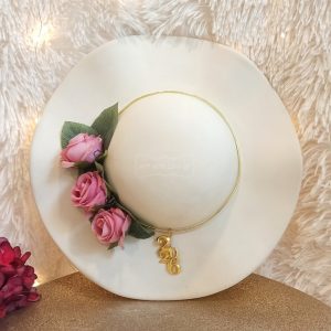 Κεραμικό Καπέλο με Λουλούδια