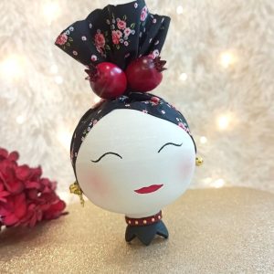 Γούρι Ρόδι Κούκλα